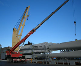 dumar chartering crane work